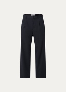 SAMSØE SAMSØE Heren Wide fit pantalon met steekzakken in de kleur Zwart, maat: 52