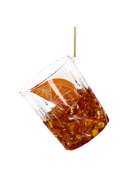Kersten Old Fashioned kersthanger 7,5 cm Bruin - Deal