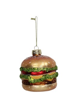 Kersten Hamburger kersthanger 10 cm Bruin - Deal
