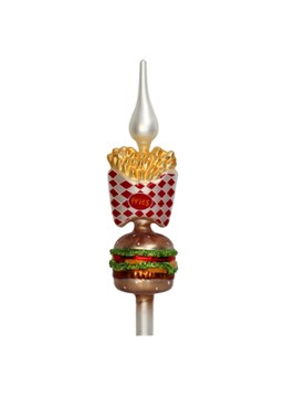 Kersten Fastfood piek 33 cm Rood - Deal