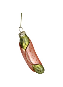 Kersten Augurk kersthanger 10 cm Groen - Deal