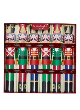 Robin Reed Racing Nutcracker kerstcracker set van 6 Rood - Deal