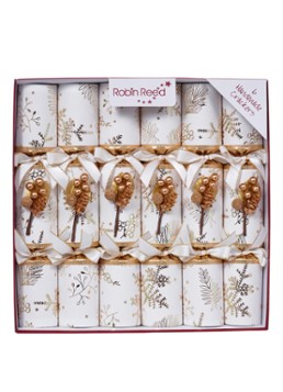 Robin Reed Carol kerstcracker set van 6 Wit - Deal