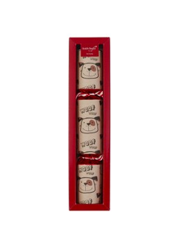 Robin Reed Pet Dog kerstcracker Rood - Deal