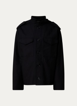 Acne Studios Heren Jack met opstaande kraag in de kleur Zwart, maat: 52