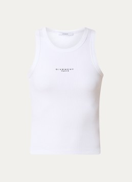 Givenchy Dames Tanktop met logo in de kleur Wit, maat: XS