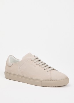Axel Arigato Heren Clean 90 sneaker van suède in de kleur Taupe, maat: 46