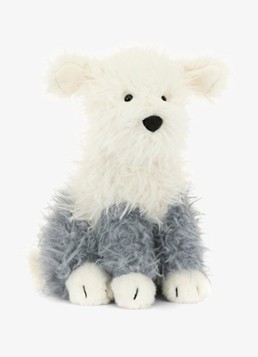 Jellycat Meisjes Ewert Sheepdog knuffel 29 cm in de kleur Multicolor, maat: ns