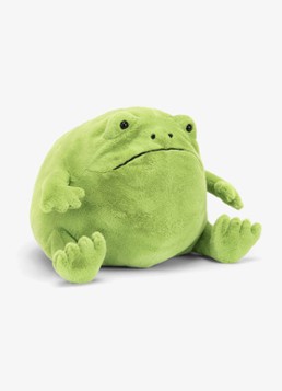 Jellycat Ricky Rain Frog knuffel 15 cm