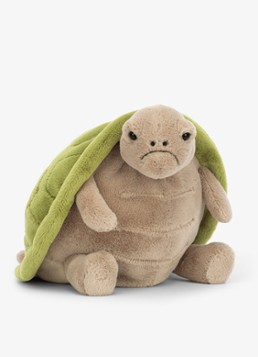 Jellycat Timmy Turtle knuffel 28 cm in de kleur Groen, maat: geen maat