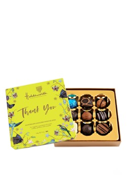 Holdsworth Thank You chocolade bonbons in geschenkverpakking 9 stuks - Deal