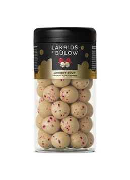 Lakrids by Bülow Regular Cherry Sour drop met chocolade 270 gram Beige - Deal