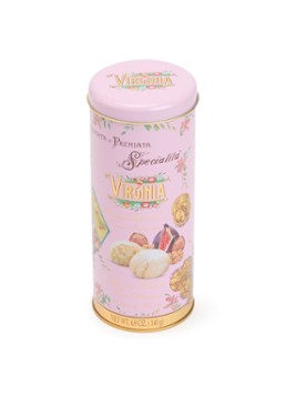 Amaretti Virginia Virginia vijg/walnoot amaretti koekjes in blik 140 gram - Deal