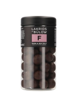 Lakrids by Bülow F - Dark & Sea Salt drop met chocolade 270 gram - Deal