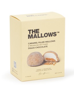 The Mallows Caramel Filled Mallows dulce chocolade 80 gram Lichtgeel - Deal