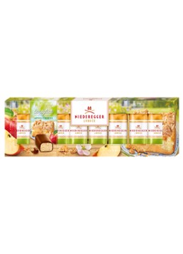 Niederegger Marsepein Appel Kruimel chocolade bonbons 8 stuks - Deal