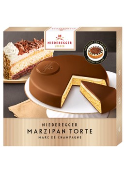 Niederegger Marc de Champagne marsepeintaart 185 gram Beige - Deal