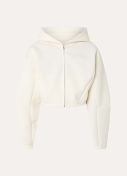 Nike Dames Sweatvest met capuchon in de kleur Gebroken wit, maat: L