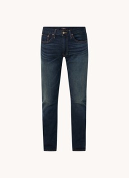 Ralph Lauren Heren Slim fit jeans met donkere wassing in de kleur Murphy Stretch / Indigo
