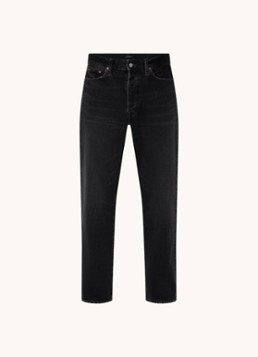Ralph Lauren Heren Heritage straight leg jeans met gekleurde wassing in de kleur Beavenmeadow / Zwart