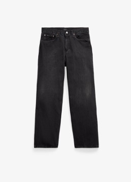 Ralph Lauren Heren Rivington relaxed fit jeans met donkere wassing in de kleur Coalmont Wash / Zwart