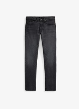 Ralph Lauren Heren Sullivan slim fit jeans met gekleurde wassing in de kleur Hdn Mechanic Grey / Donkergrijs