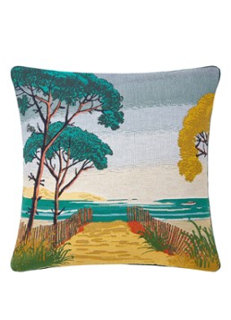 Iosis Landes sierkussenhoes 45 x 45 cm Blauw - Deal