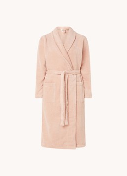 Olivier Desforges Alizee badjas van katoen - unisex Lichtroze - Deal