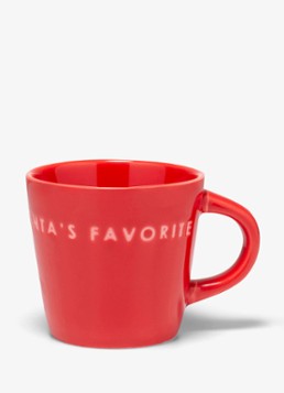 Vondels Santa's Favorite espressokopje 8 cl Rood - Deal