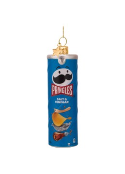Vondels Pringles Salt & Vinegar kersthanger 11 cm Blauw - Deal
