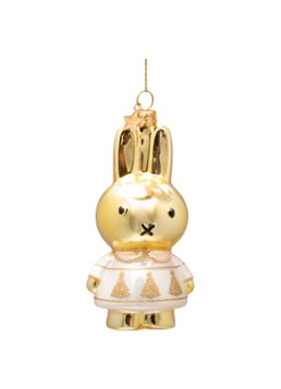 Vondels Nijntje/Miffy kerstboom 11 cm Goud - Deal