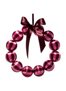 Vondels Kerstkrans 26,5 cm Multicolor - Deal