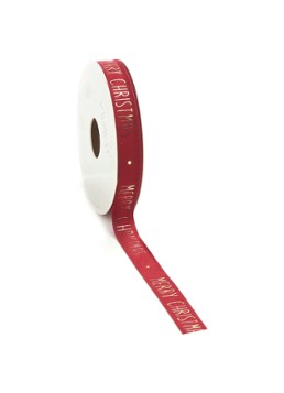 Vivant Vellu Christmas kerstlint 5 meter x 15 mm Rood - Deal