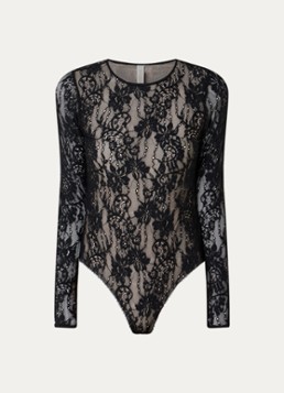 Zimmermann Dames Body met details van kant in de kleur Zwart, maat: L
