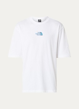 The North Face Heren T-shirt met logo in de kleur Wit, maat: S