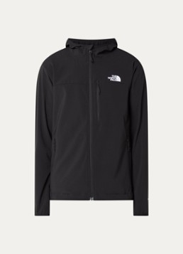 The North Face Heren N Nimble softshell jack met capuchon in de kleur Zwart, maat: S
