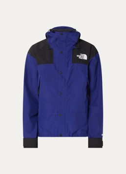 The North Face Heren Gtx windjack met capuchon en ritszakken in de kleur Blauw, maat: XL