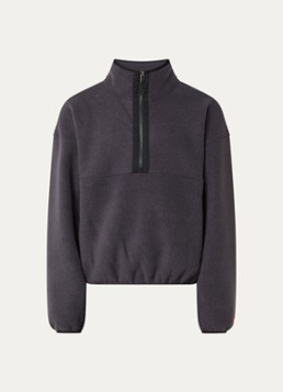 The North Face Heren Sweater van fleece met halve rits in de kleur Grijs, maat: XL