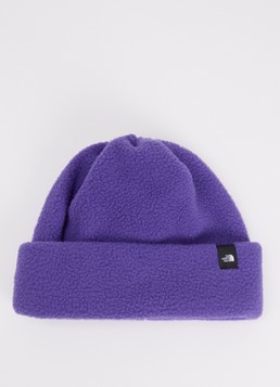 The North Face Heren Whimzy convertible beanie en sjaalkraag van fleece in de kleur Paars, maat: L/XL