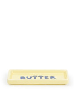 DOIY Boter sieradenhouder 14 x 6 cm Geel - Deal