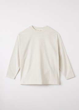 Fear of God Essentials Jongens Longsleeve met logo in de kleur Grijsmele, maat: 8J=128