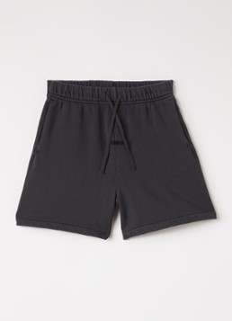 Fear of God Essentials Jongens Loose fit korte joggingbroek met logo in de kleur Antraciet, maat: 14J/16J=170