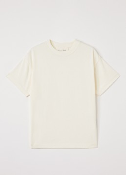 Fear of God Essentials Jongens Essential T-shirt met ronde hals in de kleur Ivoor, maat: 10