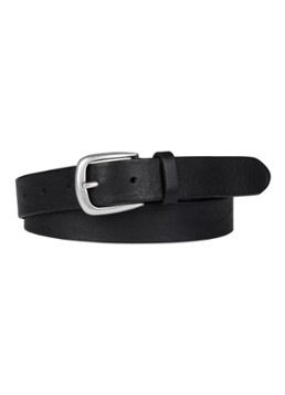 Profuomo Heren Riem van leer in de kleur Zwart, maat: 95