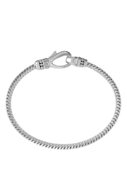 GUESS Heren Armband JUMB06023JWSTS in de kleur Zilver