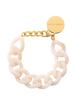 Vanessa Baroni Dames Mini Flat Chain armband