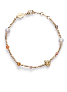 ANNI LU Dames Spirale d'Or armband verguld
