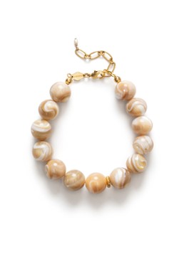 ANNI LU Dames Jetset Gems armband verguld
