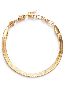 ANNI LU Dames Snake charmer armband verguld