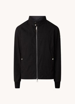 Moncler Heren Flamenne reversible windjack met logoprint in de kleur Zwart, maat: 3/L